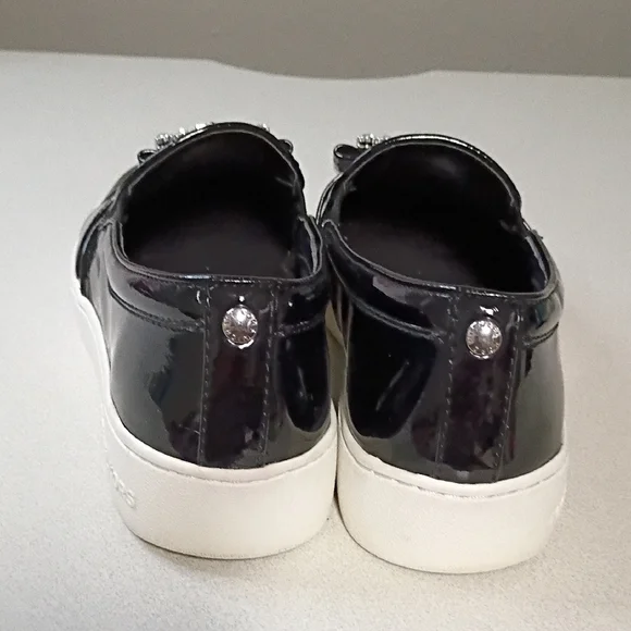Michael Kors Kids Black Patent Dress Shoes - Picture 4 of 8